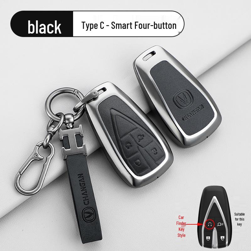 Changan Nuomi Corn Key Case: Lumin Square Candy Car Key Shell for Men & Women