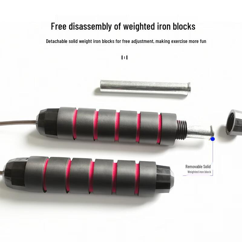 Adult Weighted Steel Wire Jump Rope