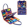 Sensory Play Board Busy Board Montessori Leaning Toys For Toddlers Foldable Sensory Toy Toddler Activity Board-Educational Learn