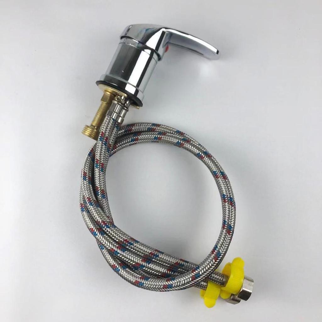 Robinet Universal de Amestec Apă Caldă și Rece pentru Stații de Șamponare Salon