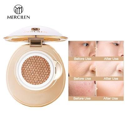 Pearl Brightening Skin Care Air Cushion BB Cream Concealer Lasting Moisturizing Nude Makeup Light Foundation CC Cream