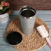 Insulated Glitter Coffee Cup Double Layer Stainless Steel Water Bottle  Girl