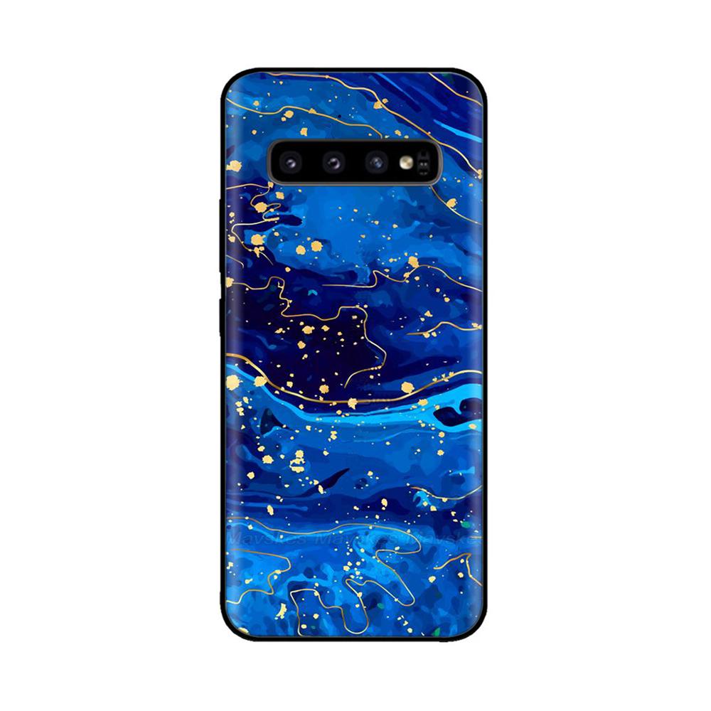For Samsung S10 Plus Case S10 Silicone Fashion Back Cover Cases For Samsung Galaxy S10 S10E S 10 S10plus Protective Back Cover