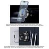 Vehicle Phone Mount Rack Bracket Electric Suction with Vacuum Attachment 360 Degree Rotation for Safe Driving Experience