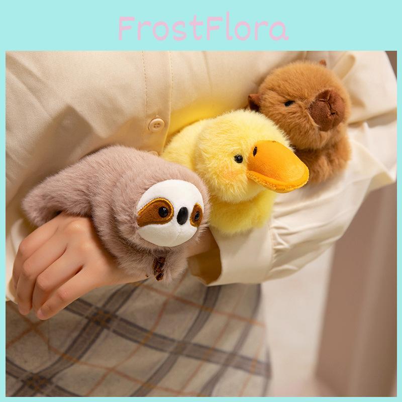 Frog Cute Horse Sloth Capybara Dog Magnetic Plush Doll For Decor Refrigerator