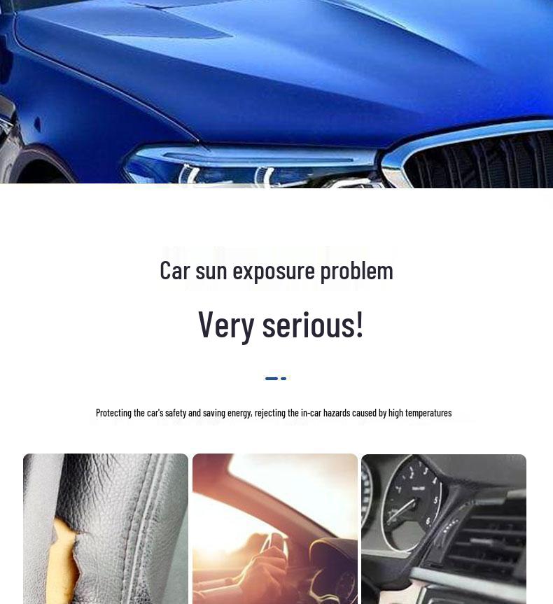 Folding Car Sunshade Umbrella for Driving School Vehicles