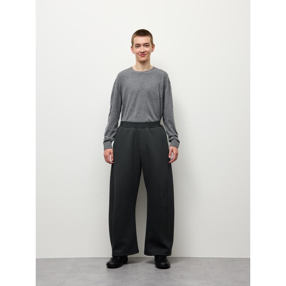 Gu By Uniqlo Smooth Sweat 3d Barrel Pants Mn