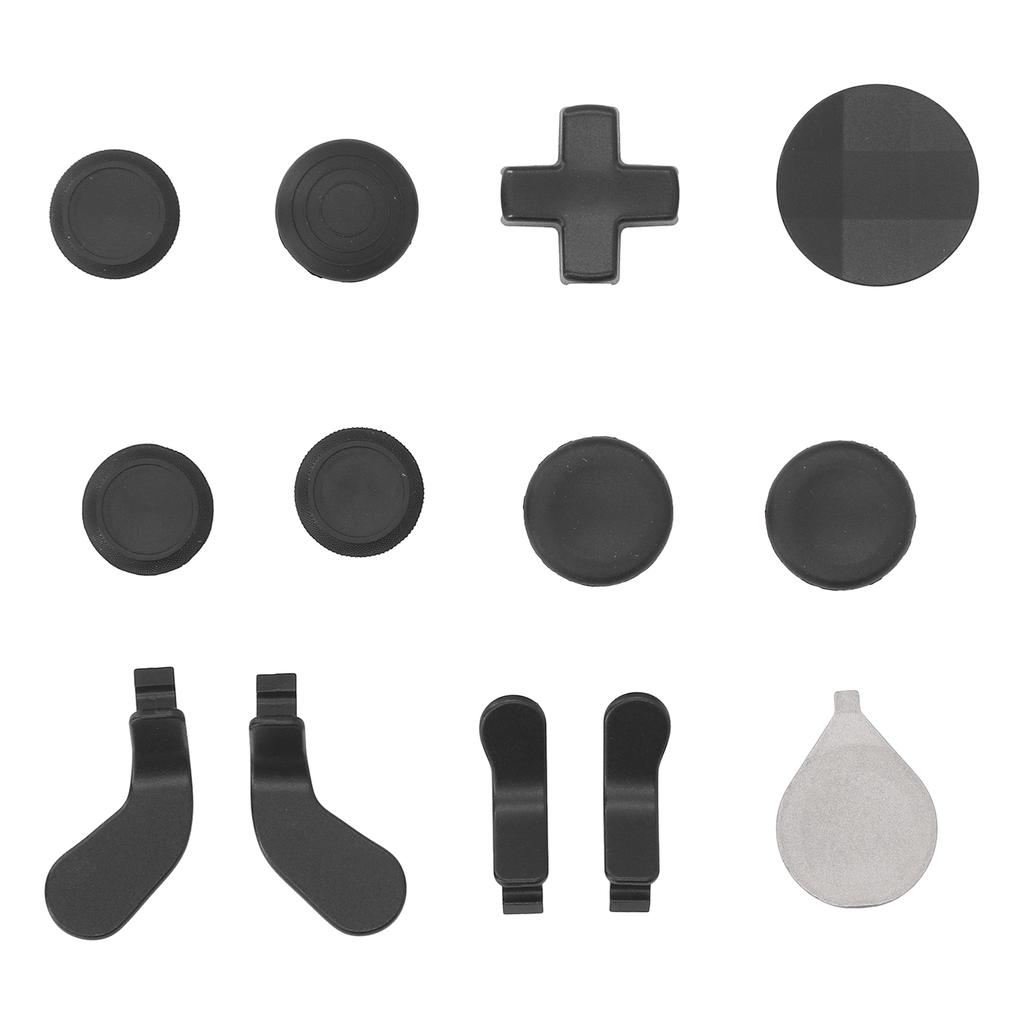 Game Controller Thumbsticks Component Pack Black with Carry Case Charging Dock 4 Paddles 2 D Pads for Elite Controller