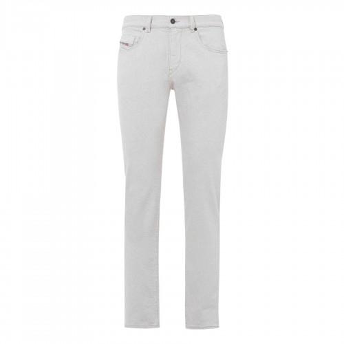 Diesel Mens 2019 D-Strukt Denim Mid Rise Slim Jeans
