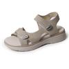 Women's 2026 Summer Velcro Sandals: Large Size, Comfortable, Lightweight, Breathable Beach Shoes with Thick Sole