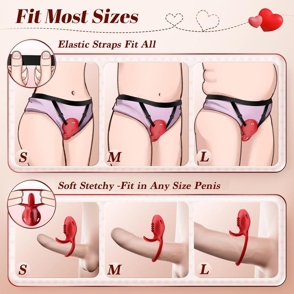 APP Wireless Control Wearable Panty Tongue Vibrator Female Vibrating Penis Ring Clitoral Stimulator Adult Couple Sexy Toys