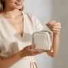 Large Capacity Jewelry Storage Case with Zipper Storage Bag  for Rings/Necklace/Earrings
