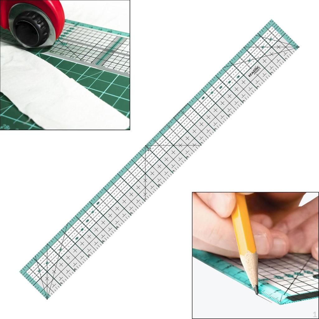 Quilting Ruler AntiSlip Sewing Patchwork Multifunctional Templates for