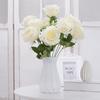Head Artificial Ten Rose Flowers For Weddings Home Decor And Decoration Hotel