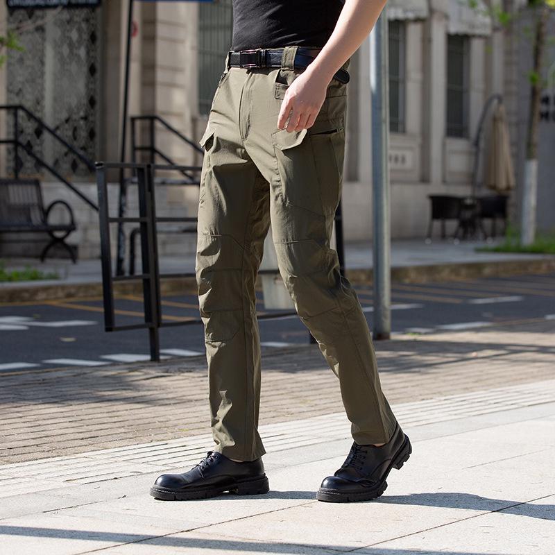 X7 Quick-Dry Men s Tactical Outdoor Sports Pants 2XL Thin Quick-Drying армейский зеленый