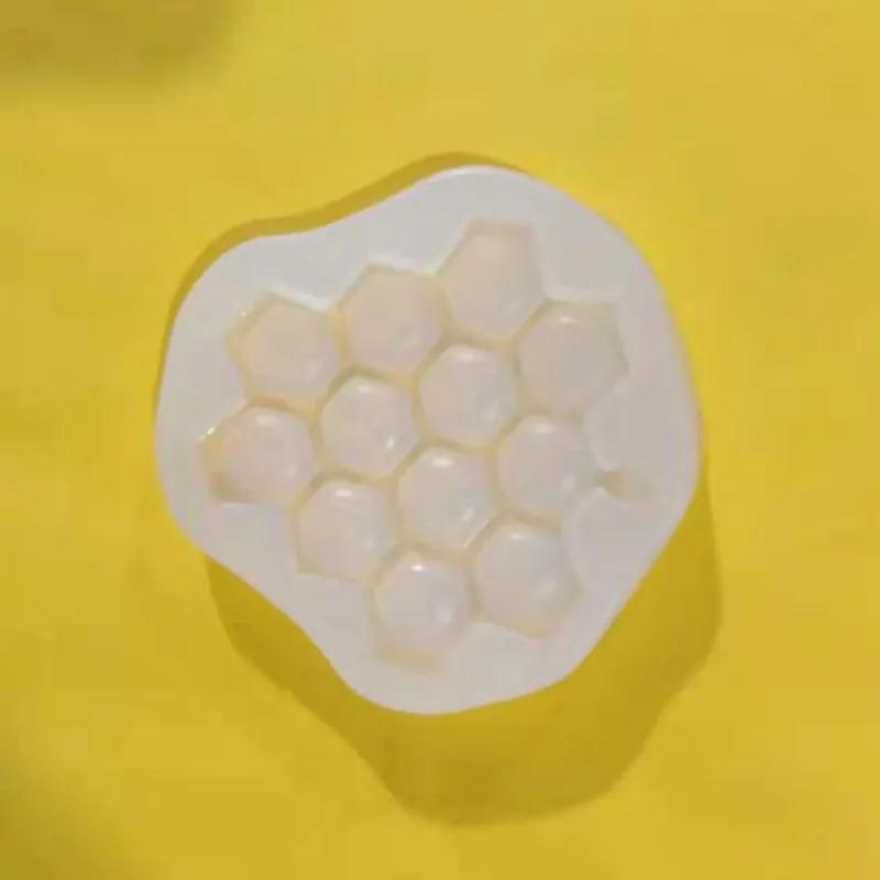 Silikonform für DIY Honigwabenkuchen, Fondantkuchen, Schokolade, Seife, Süßigkeiten, Kekse, Zucker - 1 Stück Backküchenzubehör