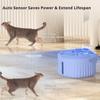Cat Water Fountain Motion Sensor Automatic Pet Water Dispenser Drinker Stainless Steel USB Charging Water Dispenser Accessories