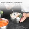 Zhishi 304 Stainless Steel Double-Wall Insulated Bowl