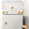6Pcs Little Bear Series Diamond Art Fridge Magnet Diamond Painting Refrigerator Magnet Diamond Painting Fridge Magnet for Adults Beginners