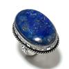 Lapis Lazuli Gemstone 925 Sterling Silver Gift Jewelry Ring Size 6