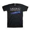 Men's Missing Persons Walking In LA Black T Shirt