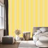 Gold and cream stripes wallpaper for living room and bedroom 50x1000