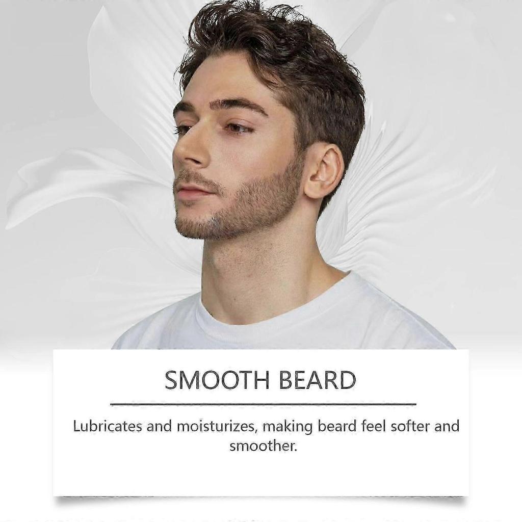 Men's Beard Care Oil Sweet Orange, Moisturizing Softening Essential Oil for Daily Use