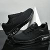 Fashion Men's Sports Shoes Spring New Mesh Breathable Sports Shoes Fashionable Lace Up Casual Shoes Anti Slip Lightweight Running Shoes