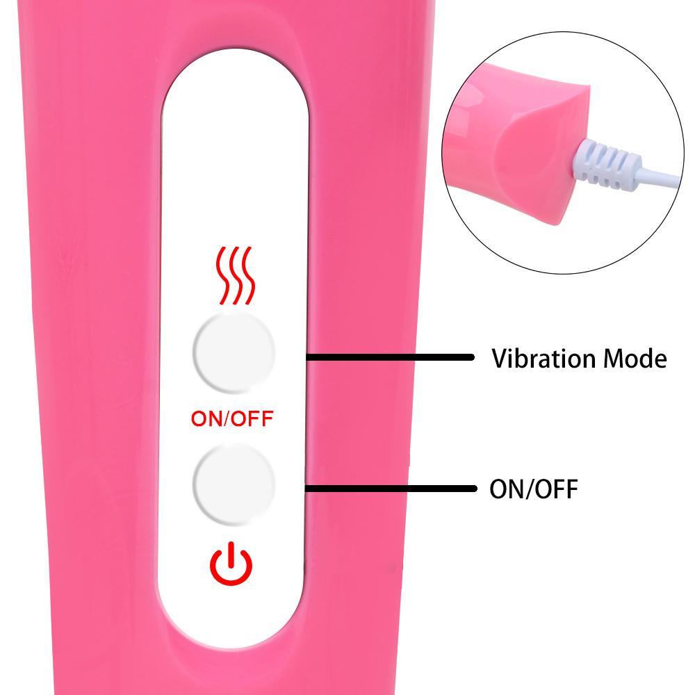 Breast Massager Sex Toys for Women 10 Speed Clit Stimulator Dildo Big Size Vibrator Magic Wand AV Stick