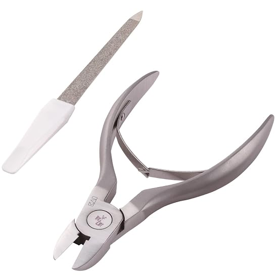 KAI Seki Magoroku Sui Nipper Nail Clippers Made in Japan with Nail File for Toenails B09KTWCWFQ