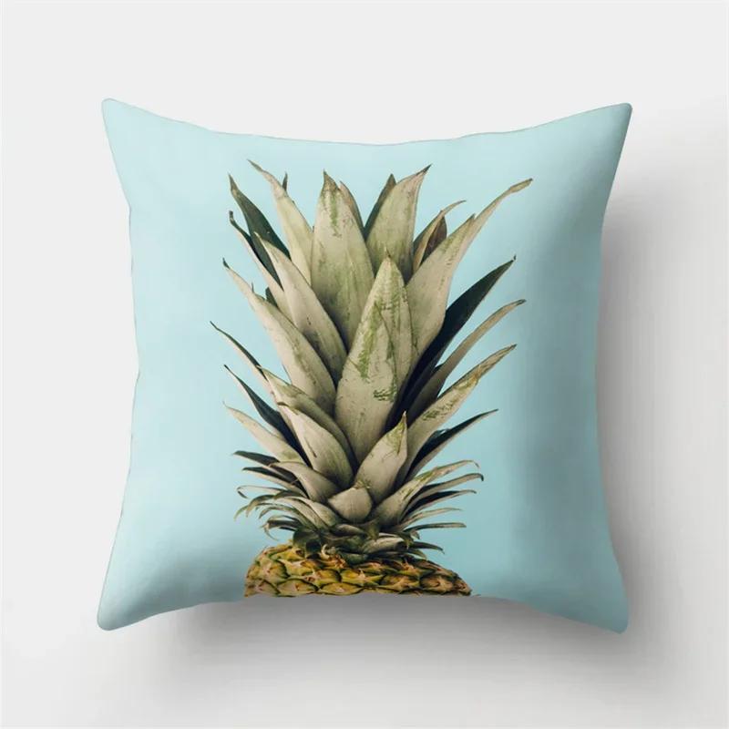 Creative Cartoon Pineapple Fruit Art Bedroom Sofa Car Waist Cushion Pillowcase Home Decoration