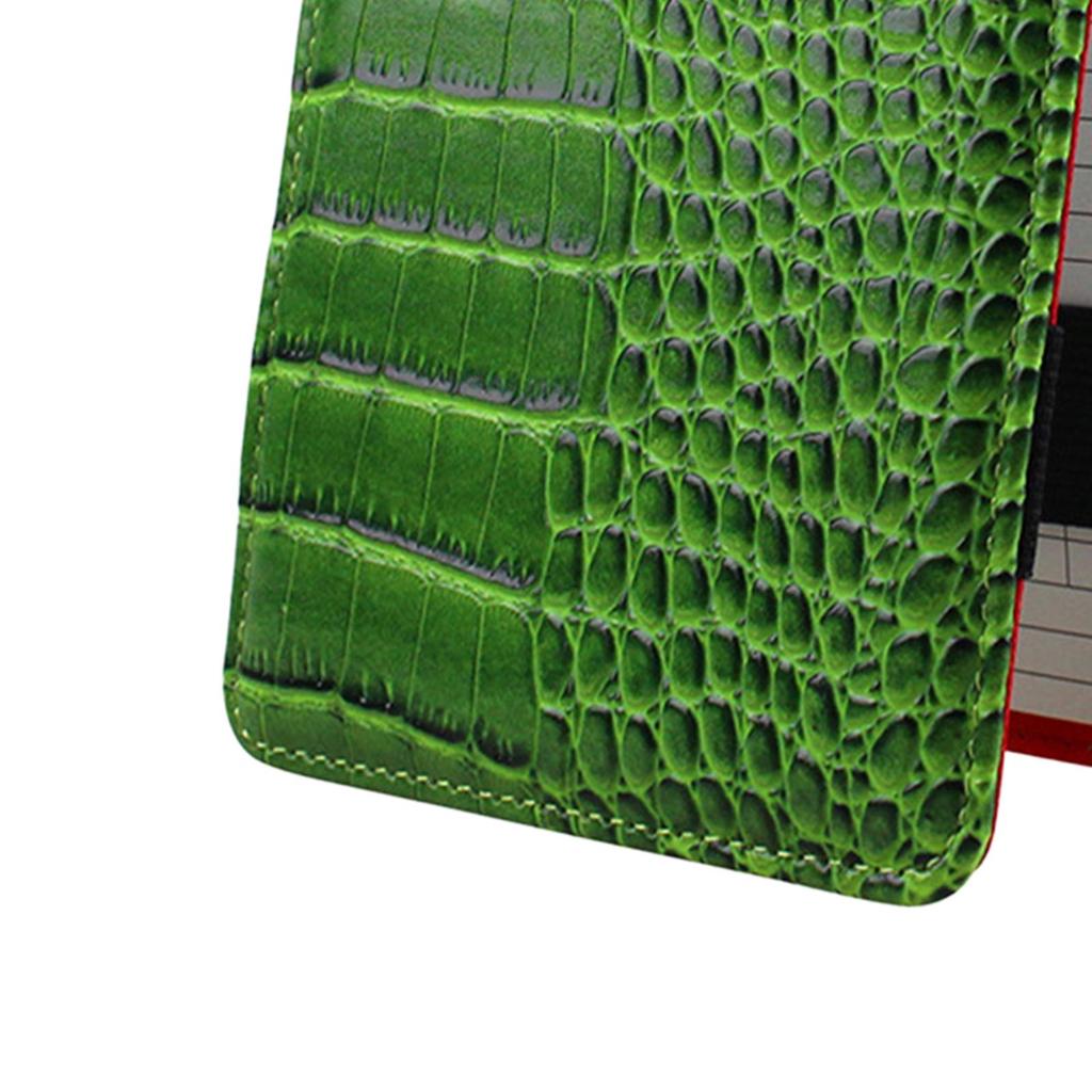 Golf Score Counter Card Holder 18x11cm Durable Multipurpose Yardage Book Cover