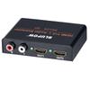 BLUPOW 4K30Hz HDMI Splitter 1 Input 2 Output Audio Splitter Audio HDMI Digital Audio Splitter Sound Splitter HDMI Splitter Audio Separation