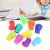 10pcs Silicone Pencil Writing Holder Ergonomic Pen Writing Aid Tool for Children Students