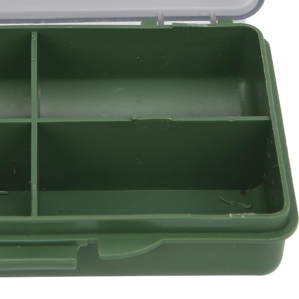 2PCS PP Fishing Tackle Box Mini Fishing Lure Box Durable Bait Storage Box  Carp Fishing