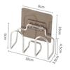 Kitchen Wall Pot Lid Holder Hole Free Rustproof Cutting Boards Quick Drying Rack for Kitchen