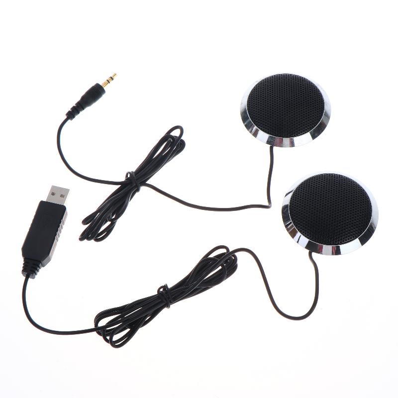 3.5Mm/Usb Condenser Microphone Omnidirectional Desktop Conference Mic For Laptop Pc Computer Gaming Streaming Online Class