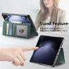 Flip Leather Magnetic Wallet Case for Samsung Galaxy Z Fold 7 6 5 4 3 Fold7 Fold6 Fold5 Fold4 Magsafe Magnetic Protection Cover