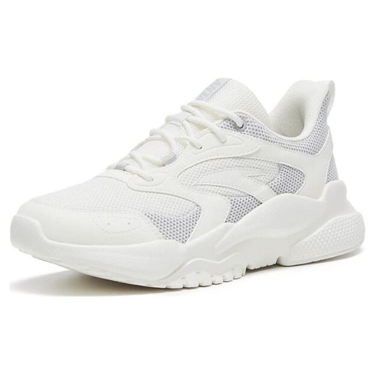 Anta Tide Worship TD Stoßdämpfende Verschleißfeste Leichte Low Top Sportliche Freizeitschuhe Damen Sneakers Weiß Lila Grau 122318841-1