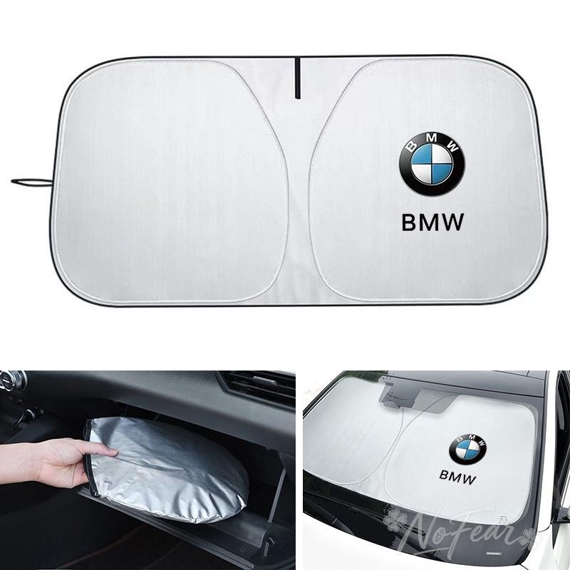 For BMW Car Front Window Sunshade Cover Sun Shade Windshield Visor Windscreen Folding Auto UV Protection Styling Car stickers DL7
