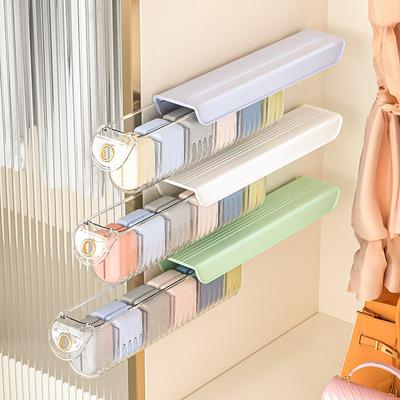 Wandmontierte Unterwäsche Aufbewahrungsbox Schrank Socken Schubladen Organizer Kreative Garderobe Platzsparend Getrennte Kleider Aufbewahrungswerkzeug