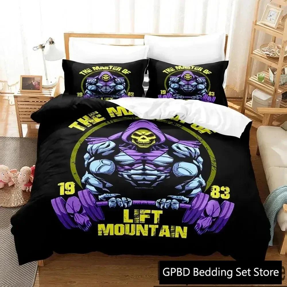 3D Print Snake Mountain Gym Bedding Set Bedroom Soft Modern Bedspreads Comefortable Kids Duvet Cover Quilt Cover And Pillowcase