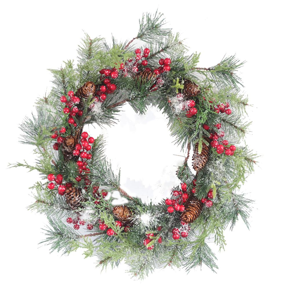 Garland Door Hanging Festive Window Party Simulation Wall Hanging Garland Decoration