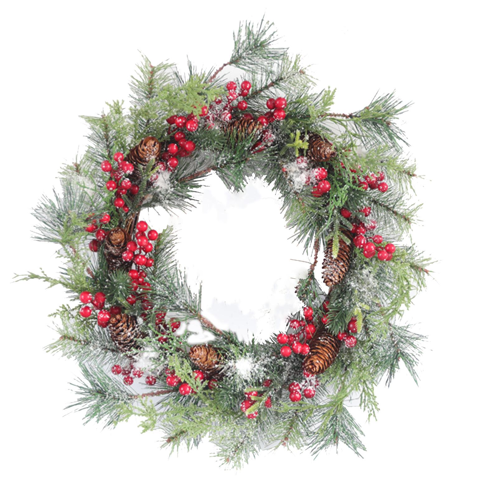 

Гірлянда Підвіска на Двері Святкова Вікно Вечірка Імітація Настінна Підвіска Гірлянда Декорація One Size зелений