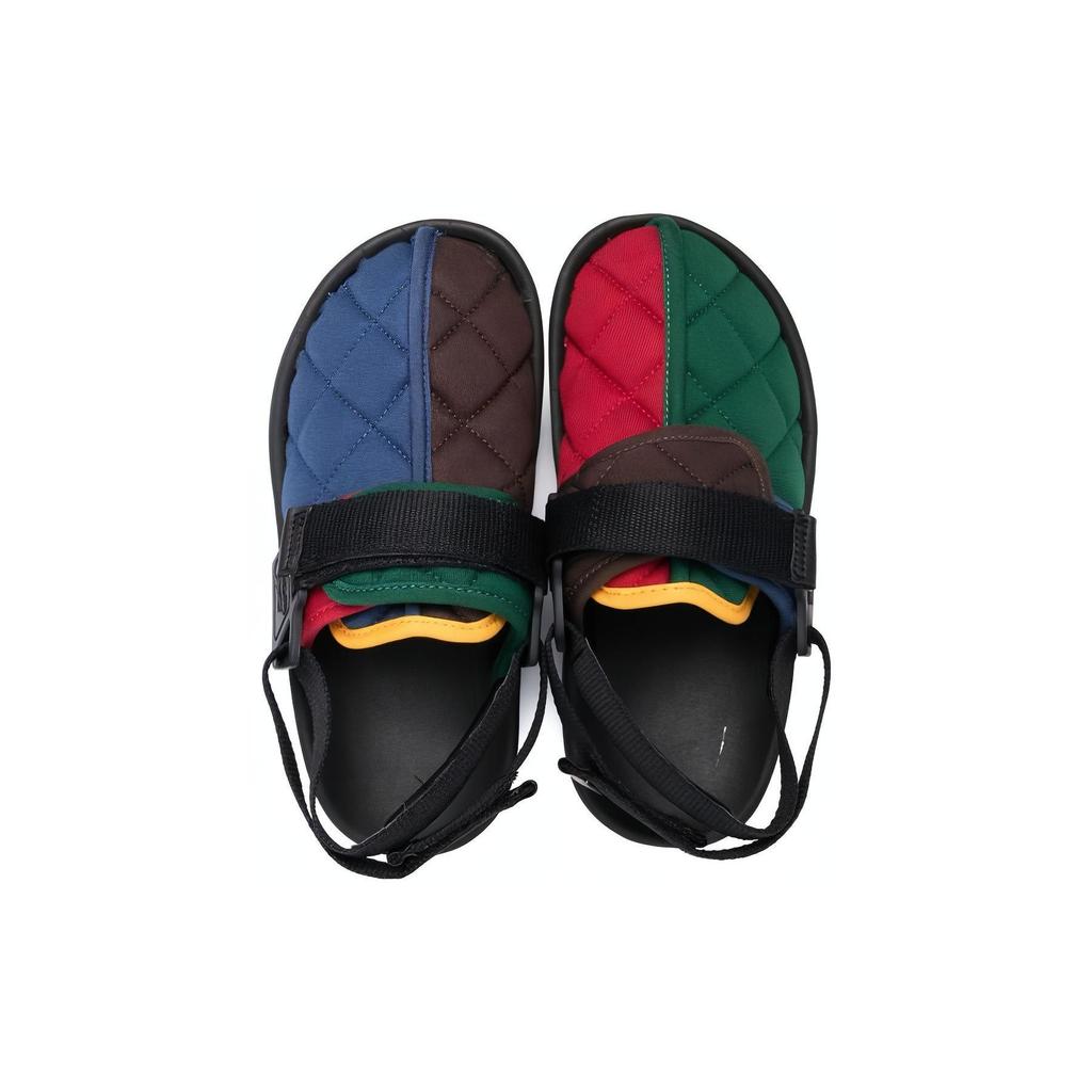 Reebok Beatnik Sandal Batik Blue Dark Brown Unisex Sneakers Green Flash-Red HQ6251