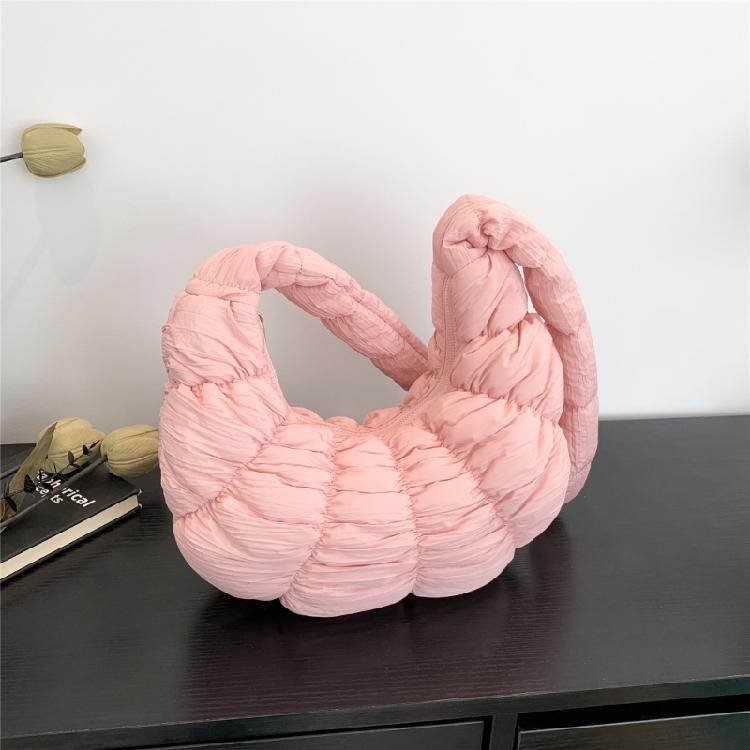 Pleated Cloud Bag Fashion Dumpling Bags Large Capacity Shoulder Bags