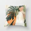 Nordic tropical plant print pattern cushion cover for home living room sofa car decoration throw pillow pillowcase 45 * 45cm
