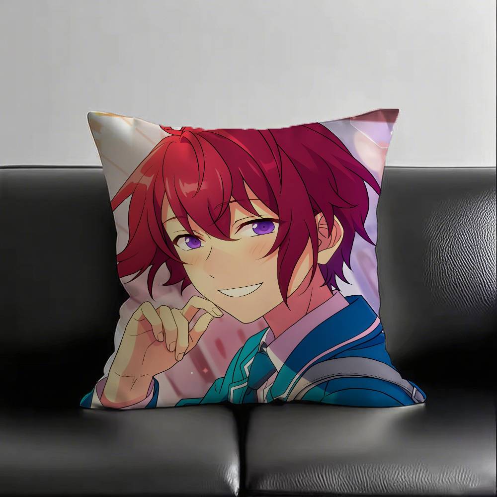 1pc Tsukasa Suou Pillow Case Fashion Square Pillowcase Bedroom Sofa Room Ins Decoration Leisure