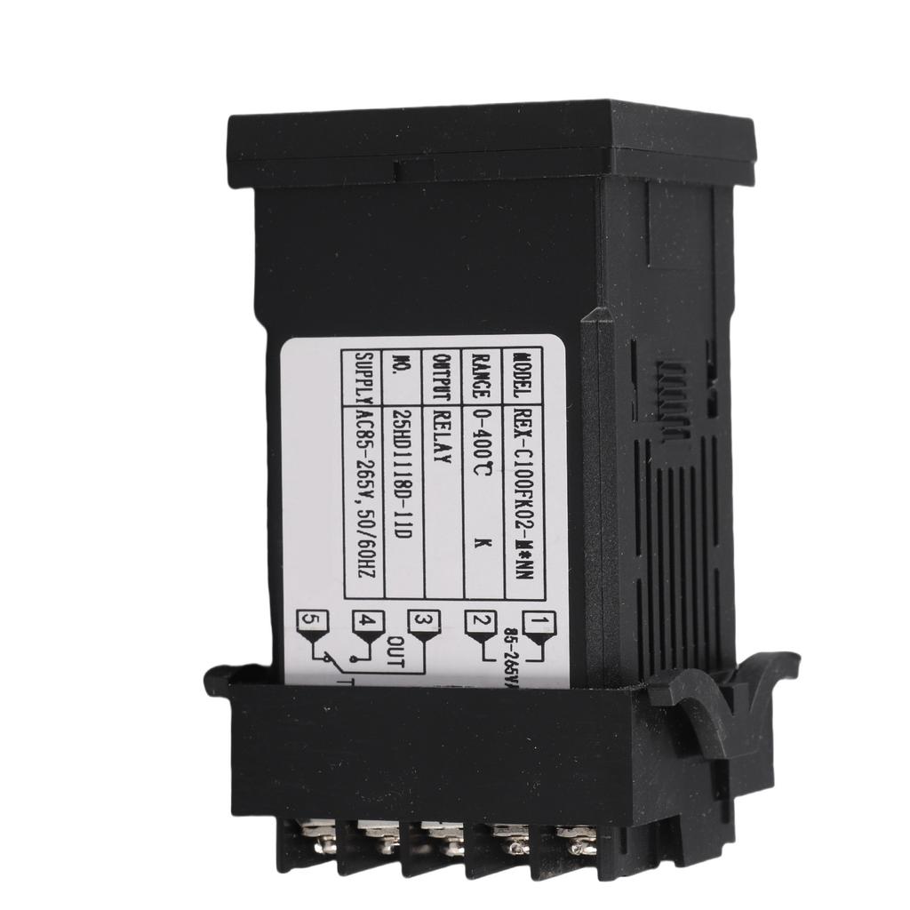 Temperature Controller PID Intelligent Digital Control Instrument K Type Input Relay Output AC85‑265V