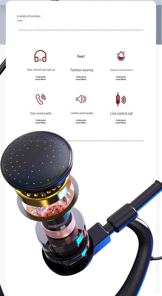 F8 Noise Cancelling Walkie Talkie Earpiece with Mic Compatible with Baofeng 888S UV-K5 K6 8800 8600
